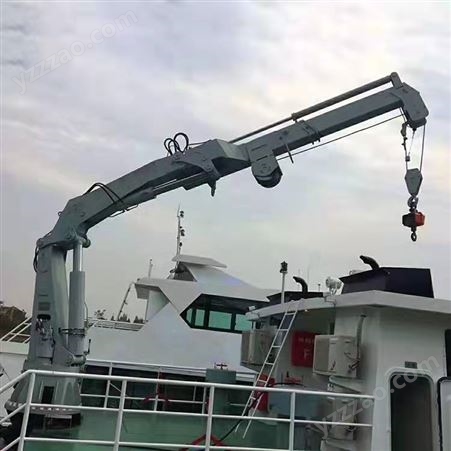 码头船用起重机 甲板货物装卸起重机 船用克令吊