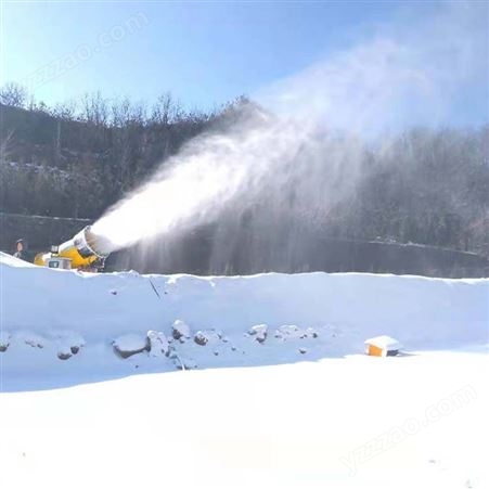 户外游乐造雪机 移动式多功能滑雪场造雪机 远程操控移动旋转造雪机