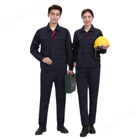 秋季男女长袖电焊服厂服 劳保工作服套装 吸湿排汗透气车间工作服
