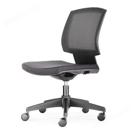 黑色网布 电脑办公转椅 职员 时尚简约 高脚吧椅