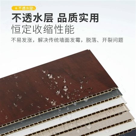 成都石塑護墻板 竹木纖維墻板 PVC護墻板 全屋整裝 快裝墻面板