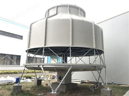 供应LXT-300吨工业用圆形玻璃钢冷却塔