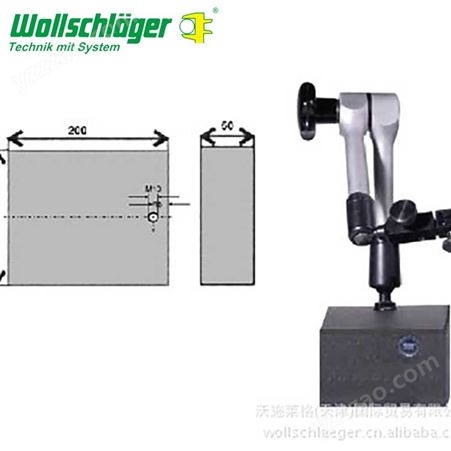 德国沃施莱格wollschlaeger磁性表座万向磁性表座 黄油加注设备
