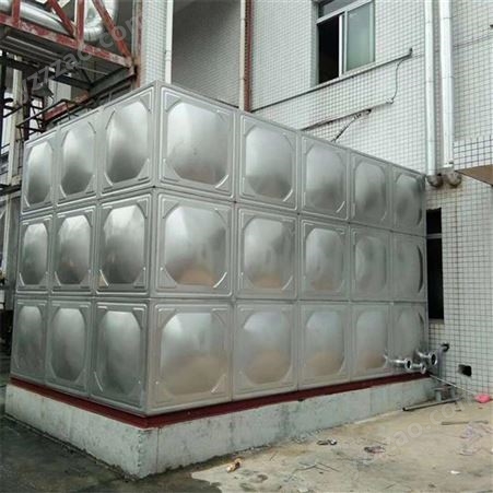 泰岳 厂家定做 立式保温 不锈钢水箱 304方形消防水塔 拼装保温箱