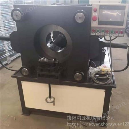 陕西胶管扣压机，DSG150-D钢丝软管缩头机型号