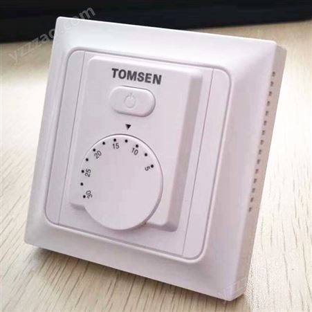 旋钮型温控器电地暖温控器TM807电采暖温控器温度控制调节器温控