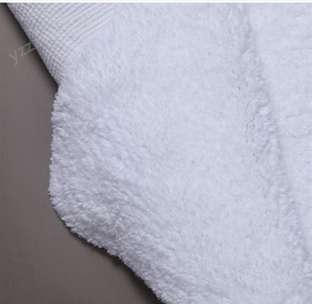 酒店地巾批发 纯棉地毯浴室吸水加厚地垫耐脏防滑 logo定制