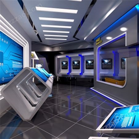   数字展厅 数字化电子沙盘 多媒体互动 科研展厅