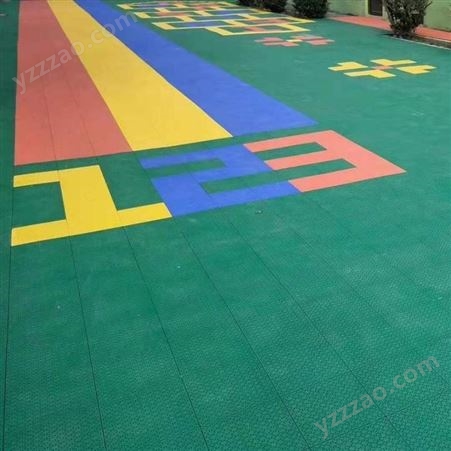 湘冠现货 羽毛球场拼装地板 四川室内PVC卷材 排球场悬浮地板