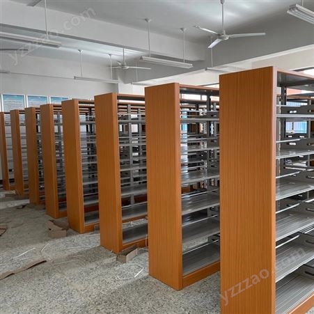 中式多功能实木书柜 书房家具 办公家具定制厂家