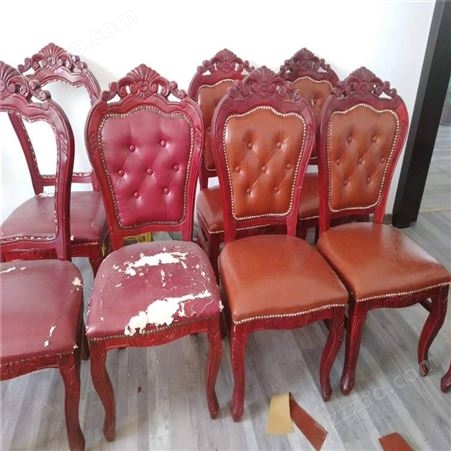 北京椅子换面 餐厅椅子换面 椅子翻新换面 现场制作