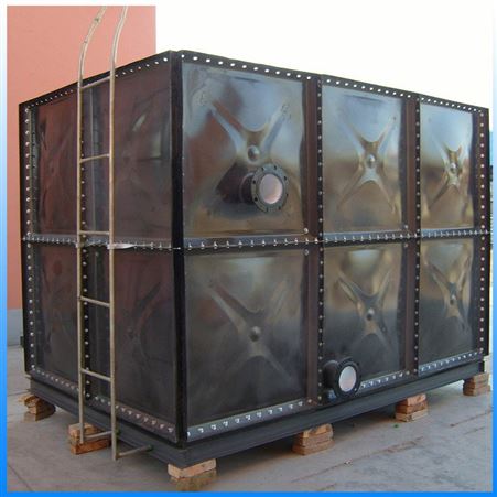 搪瓷钢板水箱 搪瓷消防存水水箱 玻璃钢消防水箱 玻璃钢生活水箱